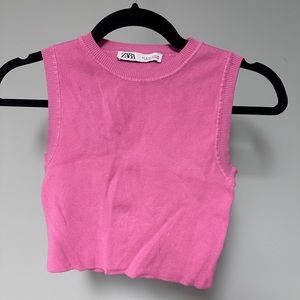 Zara knit tank top